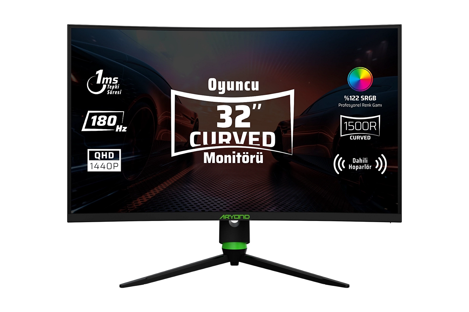 Aryond A32 V2 QHD 180 Hz 1Ms Oyuncu Monitörü 26000
